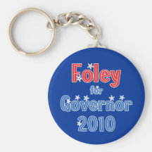 Tom Foley para el diseño de la estrella del gobern Llaveros Personalizados