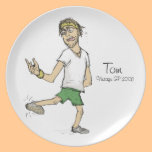 Tom in We're More Than Just Friends Vintage Plate plates