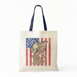 Tom & Jerry With US Flag bags