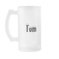 Tom-Name Style-Frosted Mug mugs