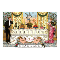 Tom Smith's Telephone Crackers 1878 posters