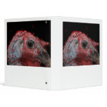 Tom Turkey head close up photo Vinyl Binder