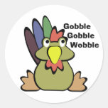 Tom Turkey Stickers