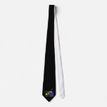 Tom Upside Down Snare Graphic BLue Yellow ties
