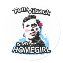 Tom Vilsack is my homegirl stickers by ismyhomegirl Tom Vilsack is my homegirl stickers