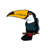 Tomas Toucan photo sculptures by BisforBirds Tomas Toucan photo sculptures
