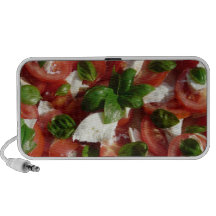 Tomato and Mozzarella Salad Speaker System