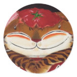 Tomato-based catfish Soup Sticker