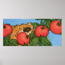 Tomato Bear / Poster Artist Print