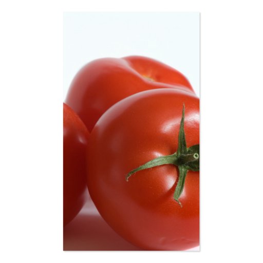 Tomato Business Card Templates (front side)
