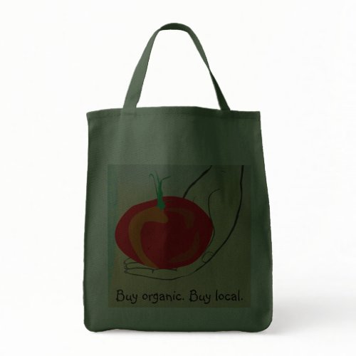 Tomato 'Buy organic. Buy local' Bag bag