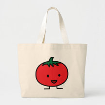tomato canvas bag