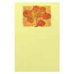 tomato cluster watercolour personalized stationery