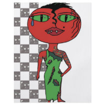 Tomato Girl - Eddie with Vines flyers by LadySeraphina Tomato Girl - Eddie with Vines flyers
