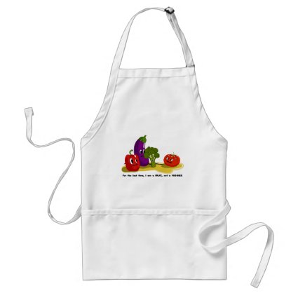 Tomato humor apron