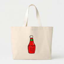 Tomato Ketchup Canvas Bag