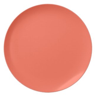 Tomato Orange Plate
