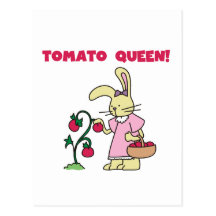 Tomato Queen T-shirts and gifts Post Card