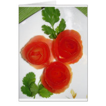 Tomato Rose Cards