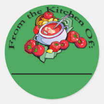 Tomato Sauce Canning Labels Sticker