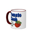 Tomato Snob Funny Saying mugs