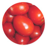 Tomato Round Sticker