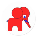 Tomato Round Stickers