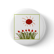 Tomato Sun buttons by animalgarden Tomato Sun buttons