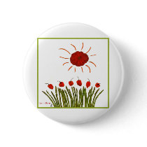Tomato Sun buttons by animalgarden Tomato Sun buttons