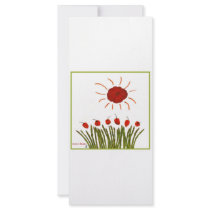 Tomato Sunshine Customized Rack Card