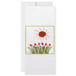 Tomato Sunshine Customized Rack Card