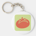 Tomato Vegetable Icon Keychains