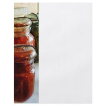 Tomatoes and String Beans in Canning Jars Flyer Design