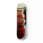 Tomatoes and String Beans in Canning Jars Skate Decks