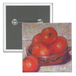 Tomatoes in a Dish Pinback Buttons