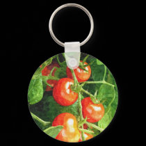 Tomatoes key ring keychains