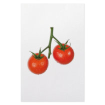 Tomatoes on a vine customized stationery