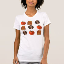 Tomatoes, Pennies, Toast t-shirts
