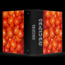Tomatoes Recipe Binder binders