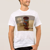 Tomatos Paste Cans t-shirts by lifesphere Tomatos Paste Cans t-shirts