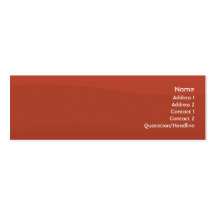 Tomatowave - flaco tarjetas de negocios