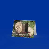 Tomb of Christ Risen Jesus Christian Notecard Art by ScenicEarthStudios Tomb of Christ Risen Jesus Christian Notecard Art