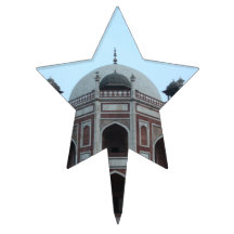 Tomb of Humayun Delhi India Star Cake Toppers