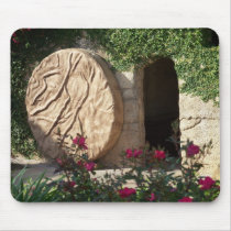 Tomb of Jesus Easter Ressurection Mousepad Art