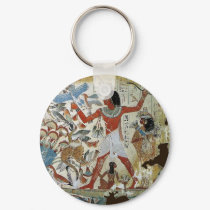 Tomb of Nebamun: Fowling keychains by ShovelTest Tomb of Nebamun: Fowling keychains