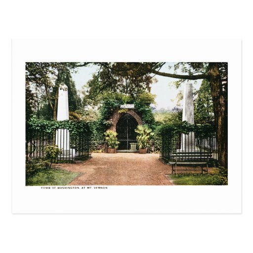 Tomb President George Washington  Mt. Vernon Post Cards