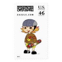 Tomboy! postage by jsoh Tomboy! postage