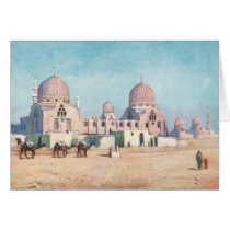 Tombs of the Caliphs, Eqypt Greeting Cards