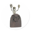 tombstone and skeleton design stickers by halloweenie tombstone and skeleton design stickers