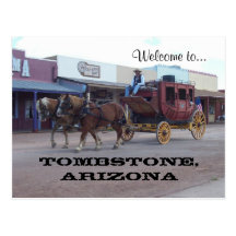 Tombstone, Az Postcard